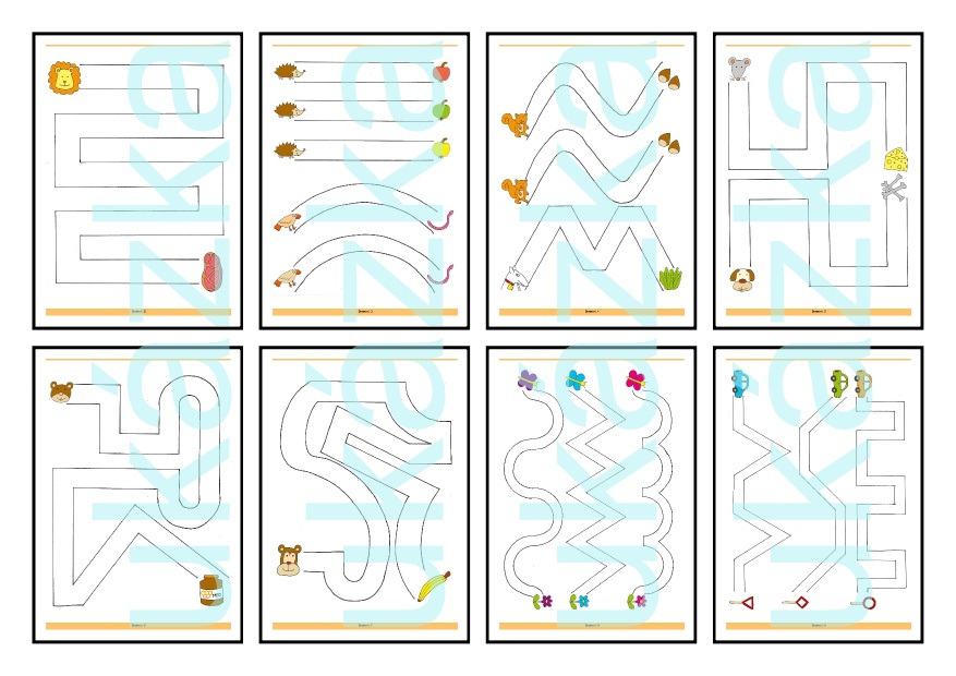 Hrátky s fixou - Cestičky