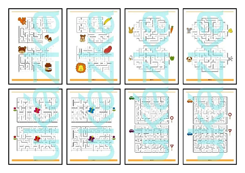 Hrátky s fixou - Bludiště