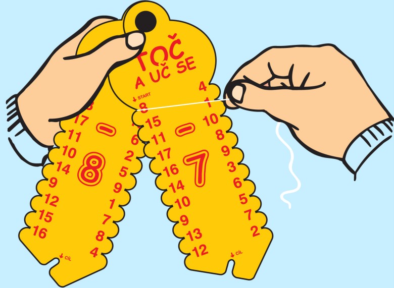 Šikovný provázek - Odečítání