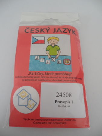 Český jazyk - Pravopis 1