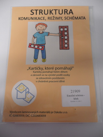 Emoční schéma - kluk