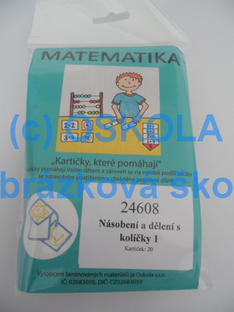 Násobení a dělení s kolíčky 1