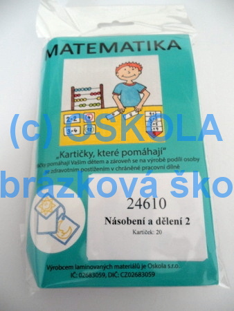 Násobení a dělení s kolíčky 2