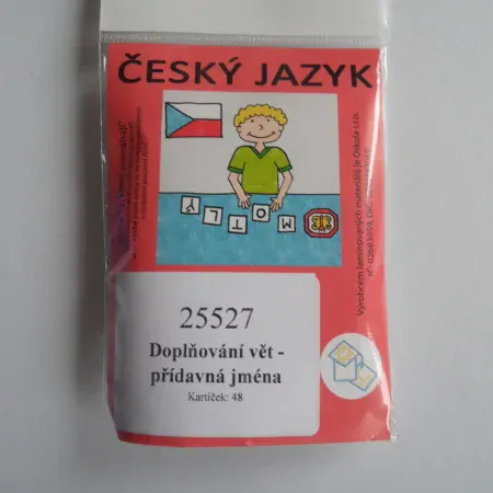 Doplňování vět - přídavná jména