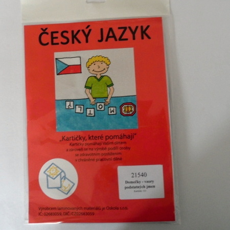 Domečky - vzory podstatných jmen