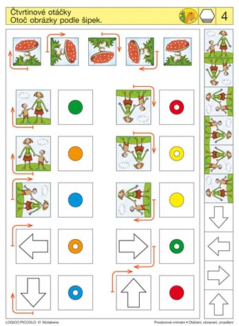 Otáčení, obracení, zrcadlení