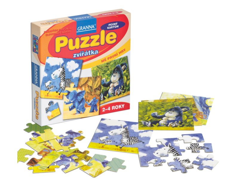 Puzzle zvířátka