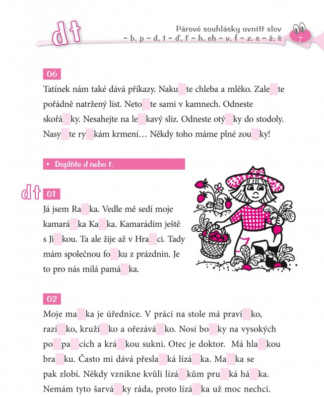 Veselé diktáty a doplňovačky - Hurá na výlet!