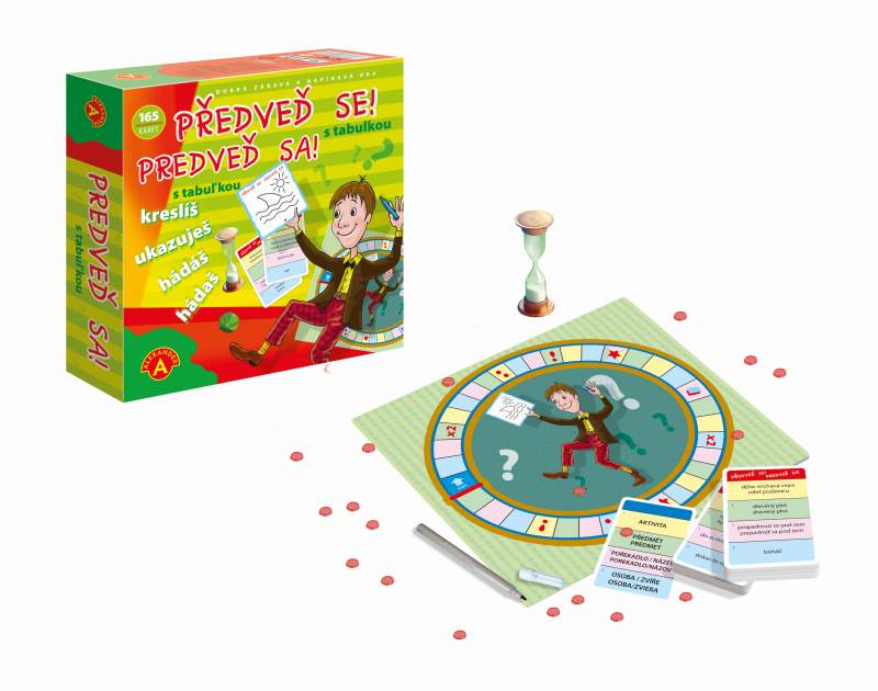 Předveď se! - s mazací tabulkou