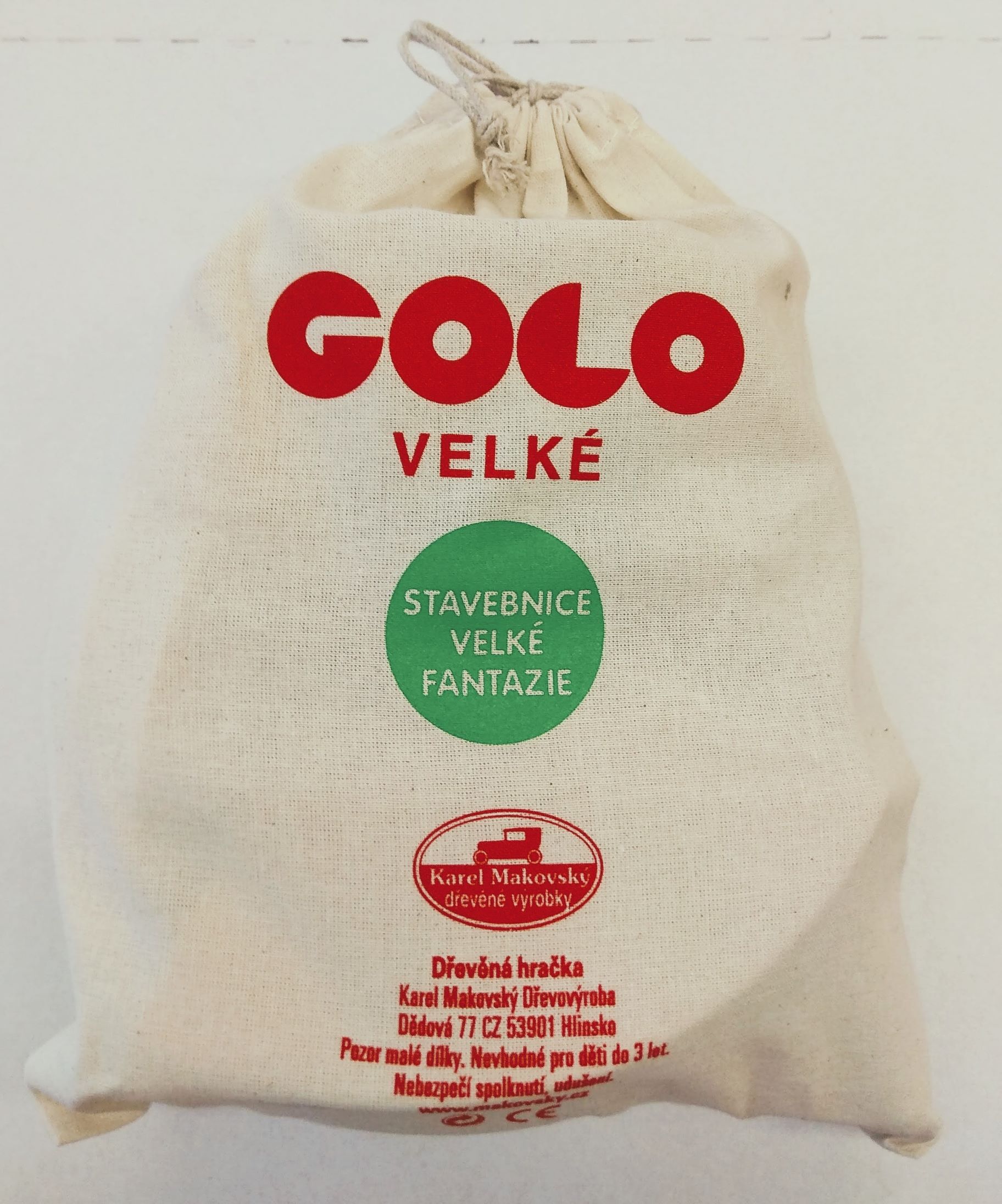 Stavebnice Golo Maxi Double