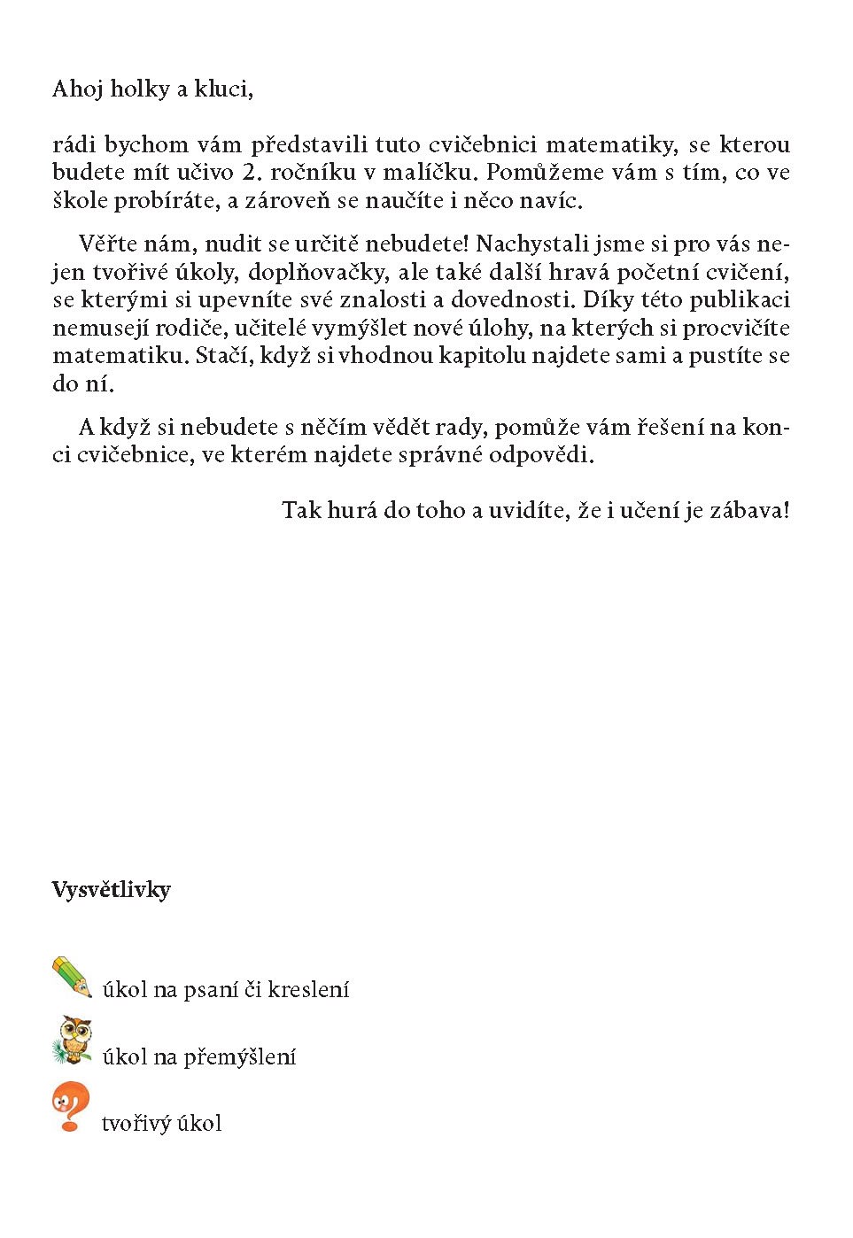 Matematika v malíčku pro 2. třídu