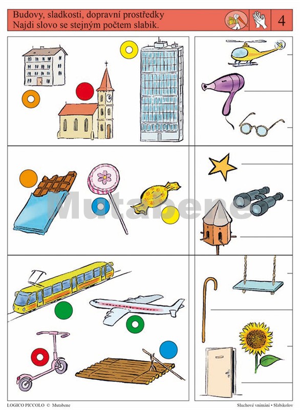 Sluchové vnímání - Slabikolov