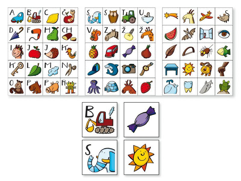 Vzdělávací kartičkové hry 1