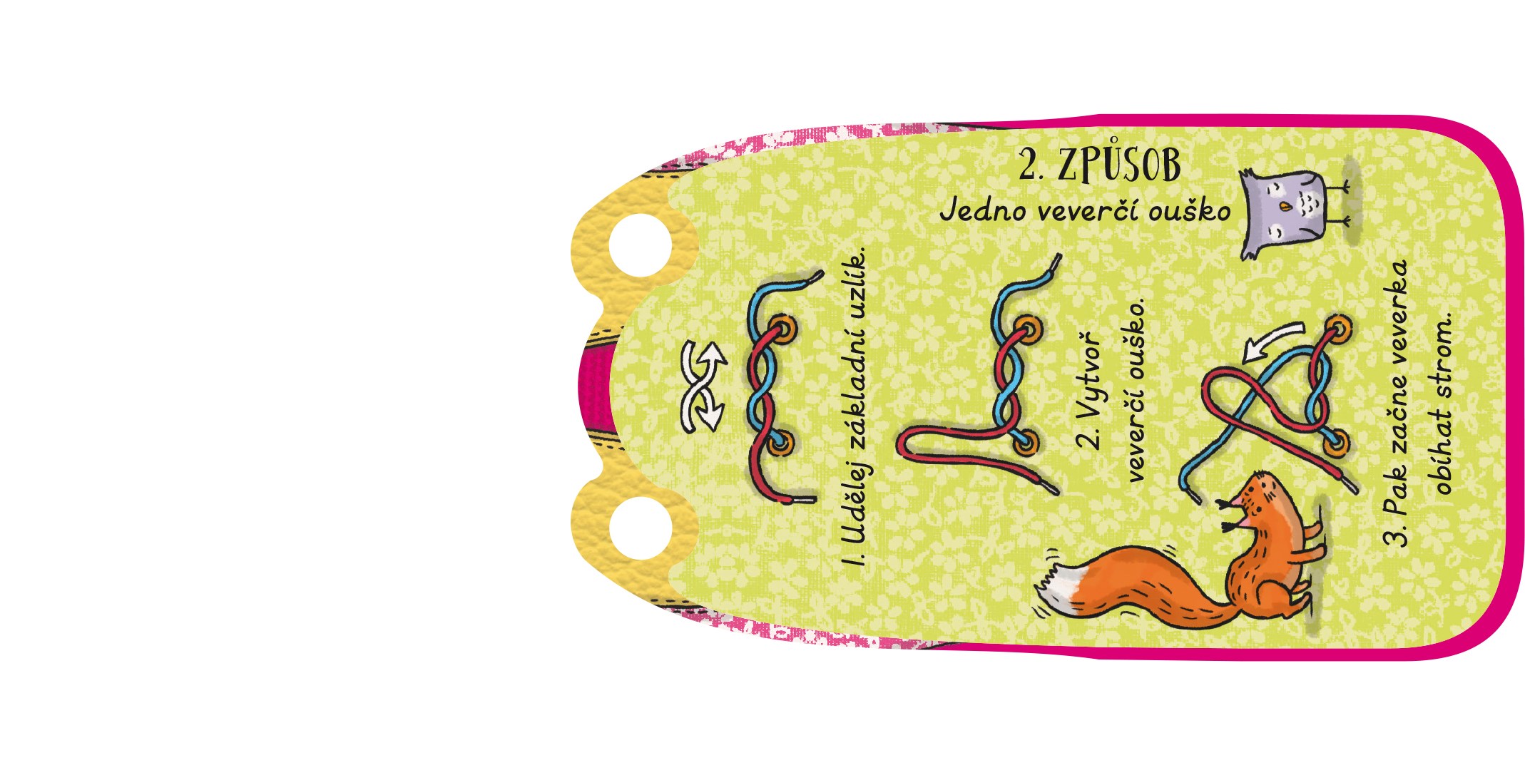 Jak se Káťa naučila zavazovat tkaničku