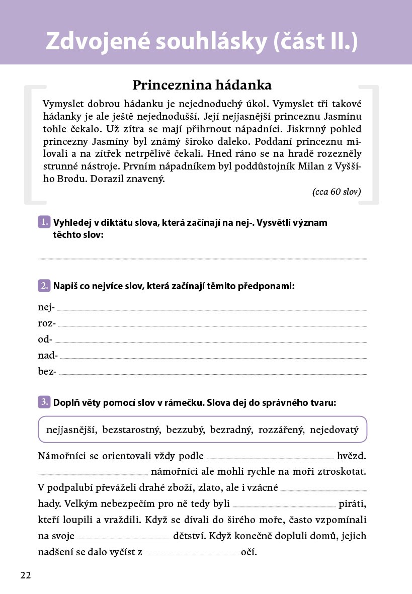 Diktáty trochu jinak pro 5. třídu ZŠ