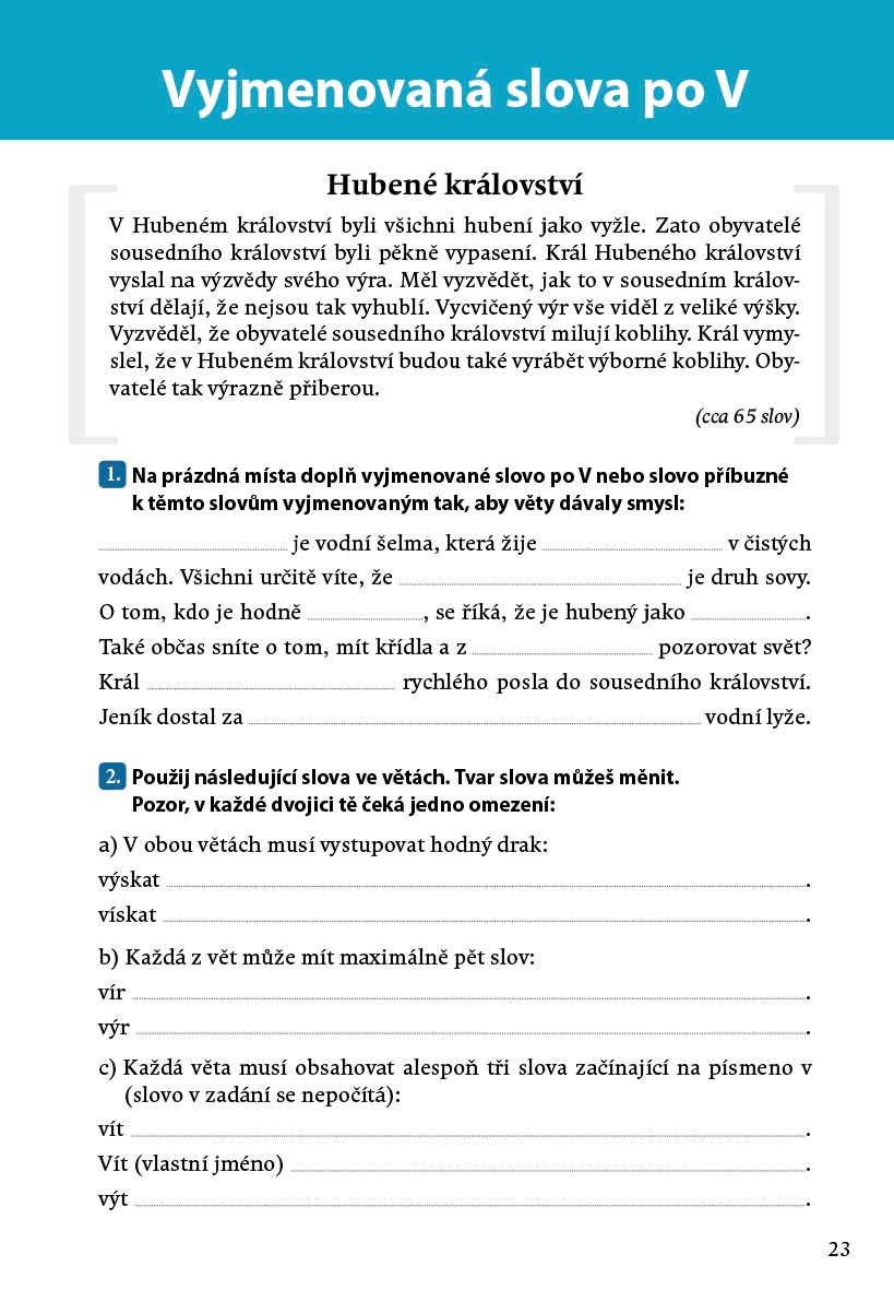 Diktáty trochu jinak pro 3. a 4. třídu