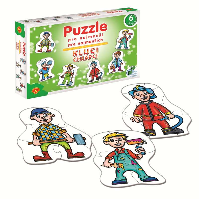 Puzzle pro nejmenší - Kluci