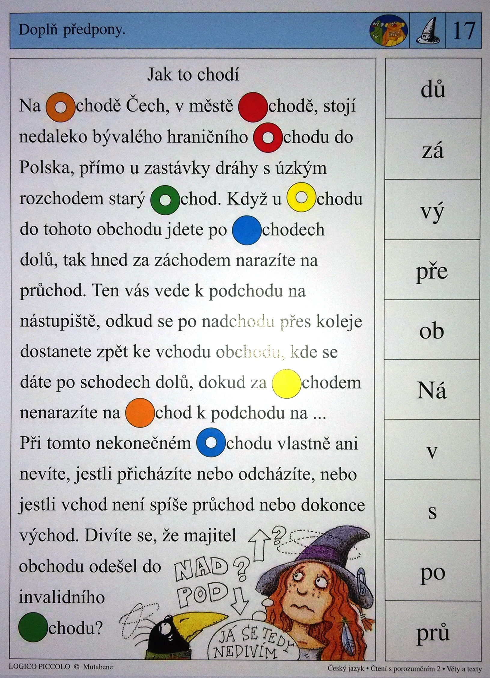 ČJ - Čtení s porozuměním 2 - Věty a texty