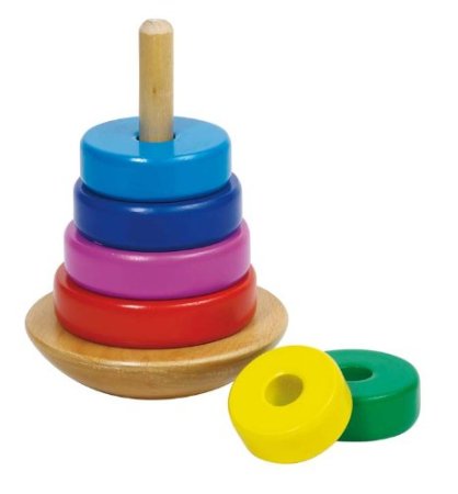 Dřevěná skládací věž