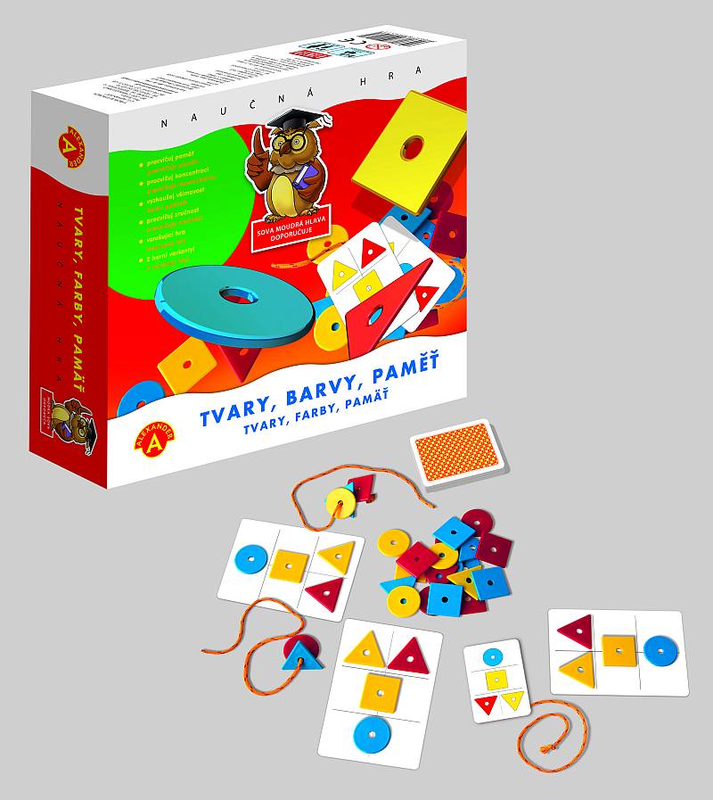 Tvary, barvy, paměť