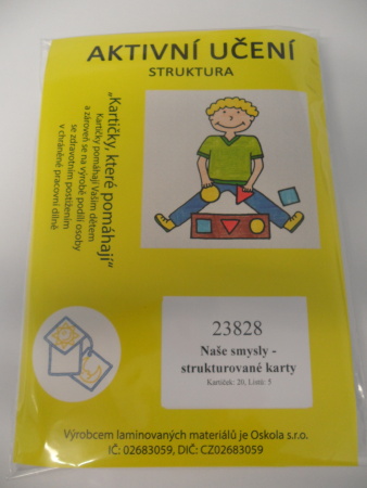 Naše smysly - strukturované karty