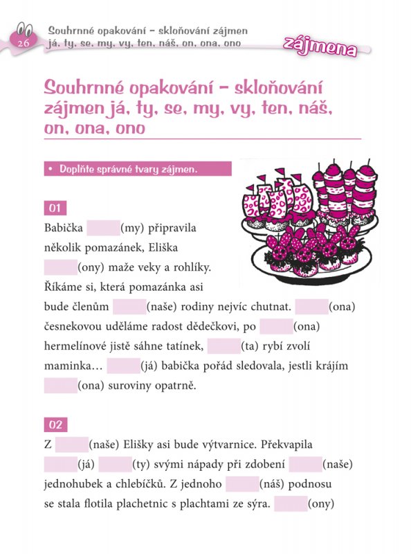 Veselé diktáty a doplňovačky - Hurá do kuchyně!