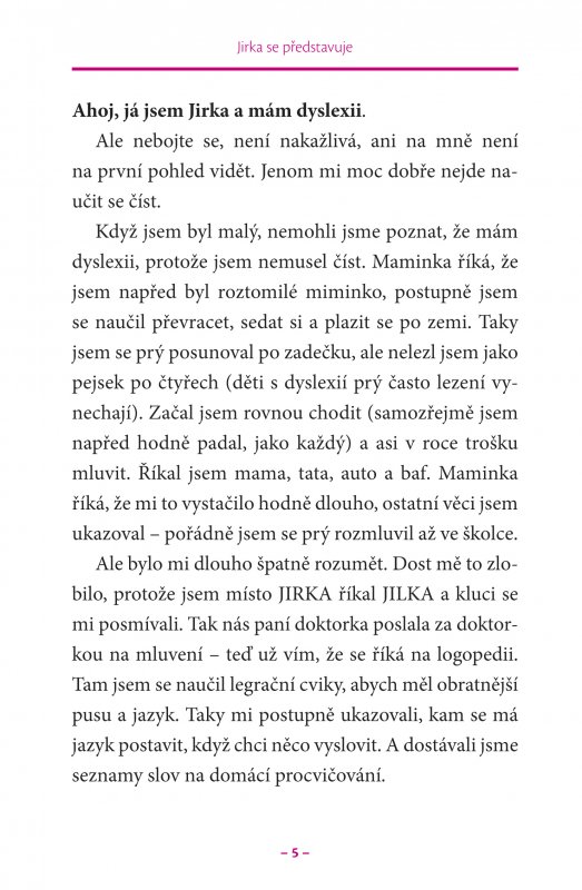 Povím vám o dyslexii