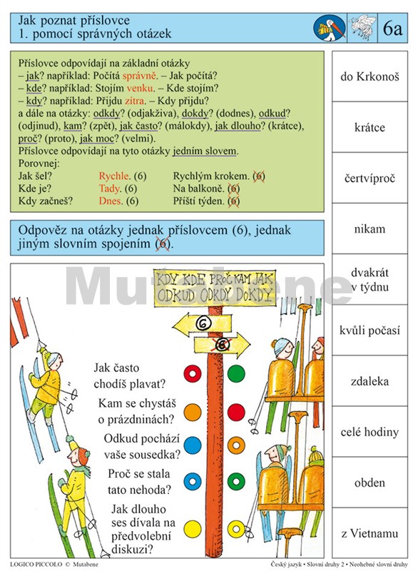 Český jazyk Slovní druhy 2