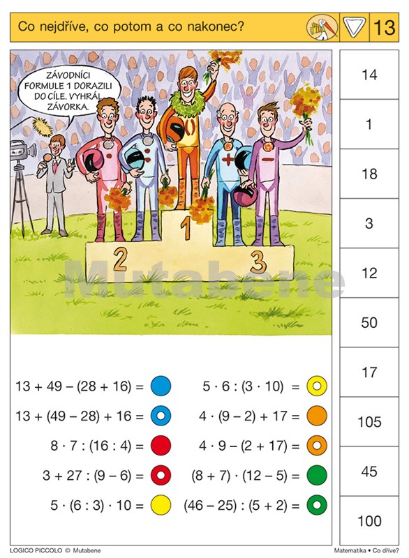 Matematika - Co dříve?