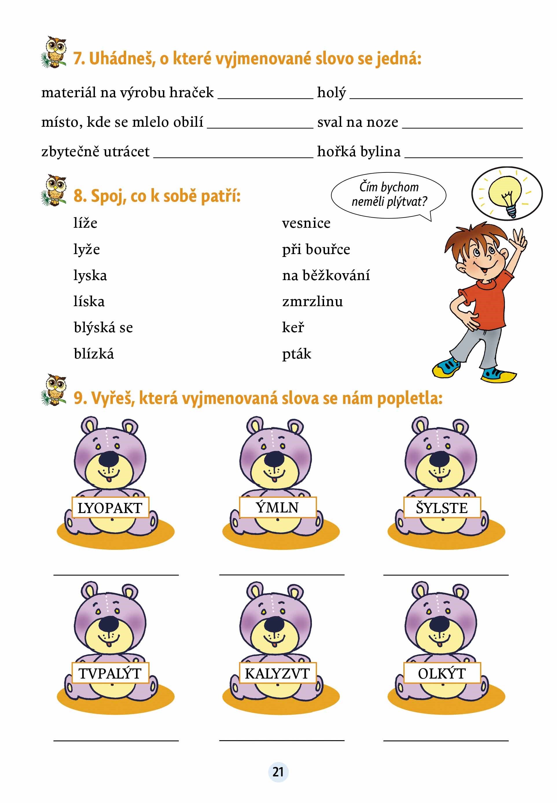 Český jazyk v malíčku pro 3. třídu