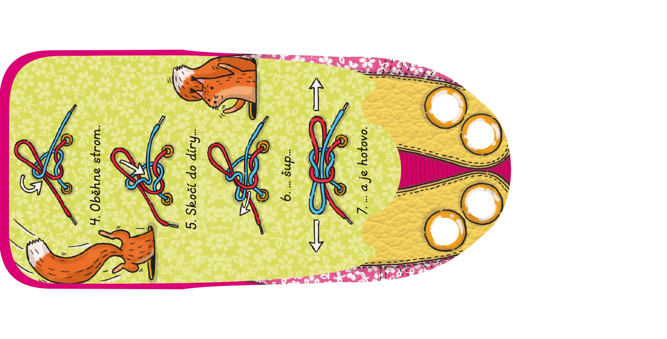 Jak se Káťa naučila zavazovat tkaničku