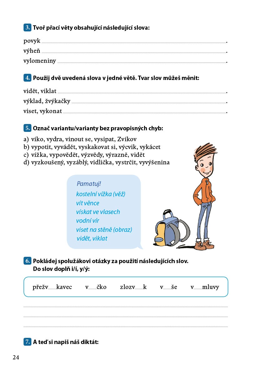 Diktáty trochu jinak pro 3. a 4. třídu