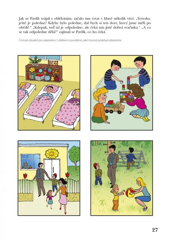 Orientace v prostoru a v čase pro děti od 4 do 6 let
