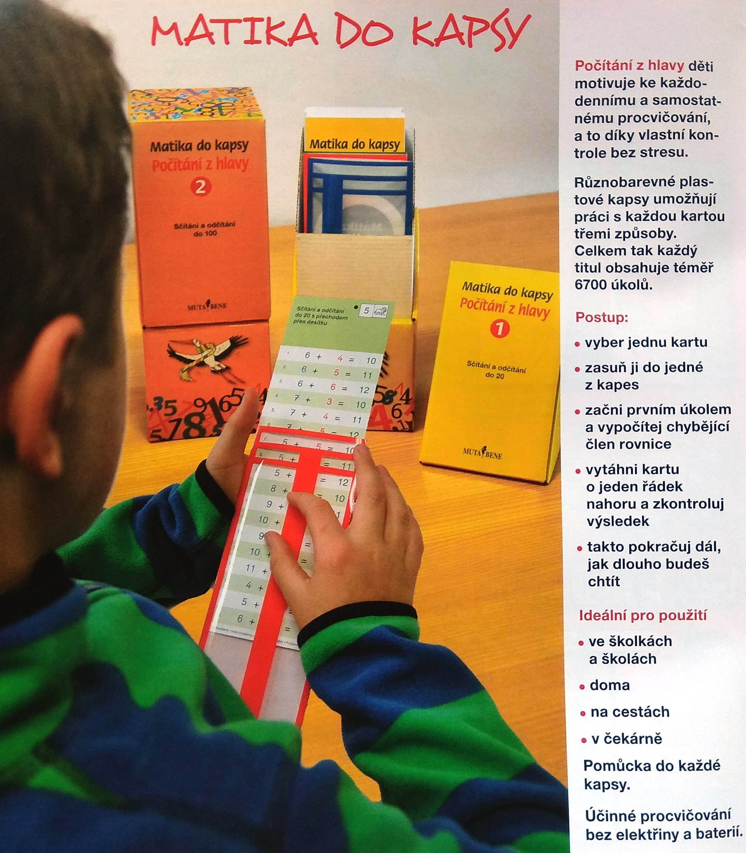 Matika do kapsy - Počítání z hlavy 2 - Sčítání a odčítání do 100