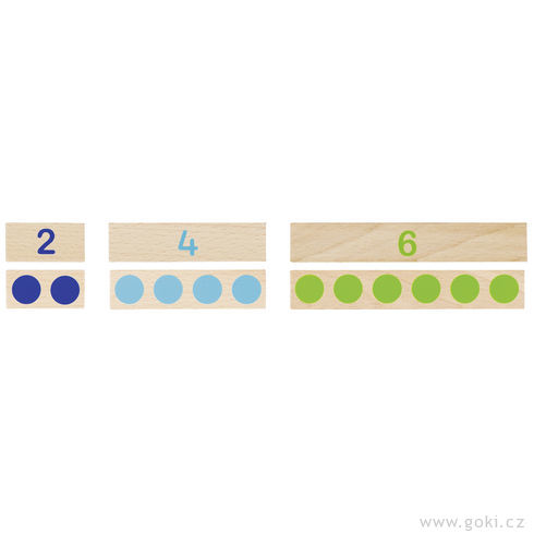 Učíme se počítat – destičky, 36 dílů