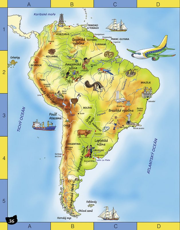 Dětský ilustrovaný atlas světa