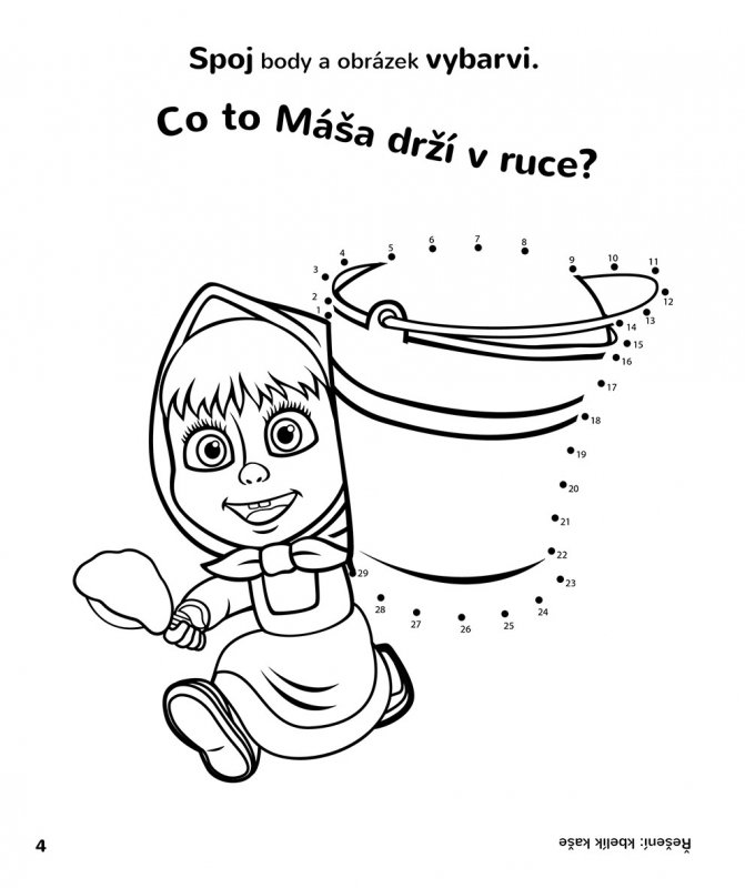 Máša a medvěd Hádanková mánie s Mášou