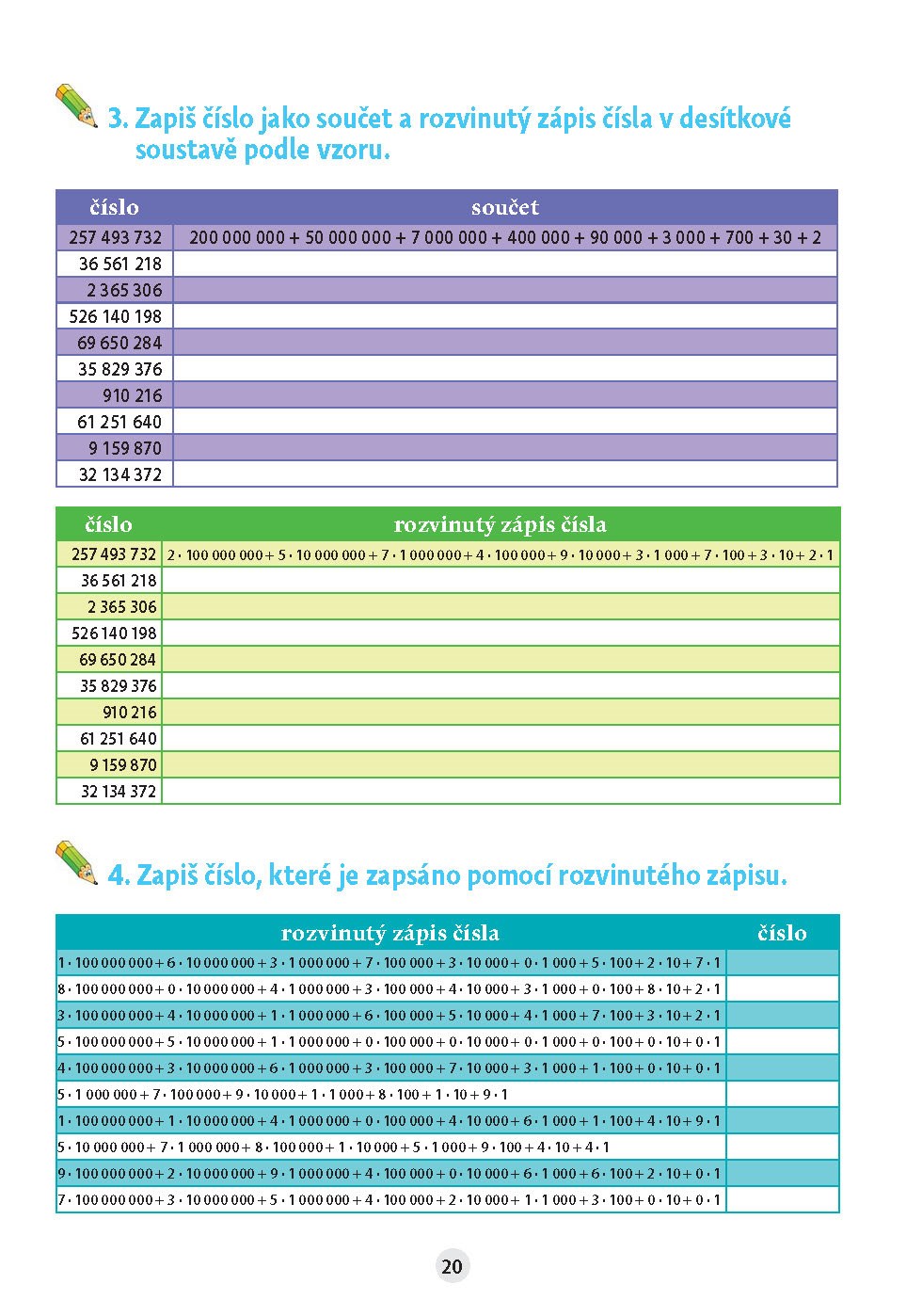 Matematika v malíčku pro 5. třídu