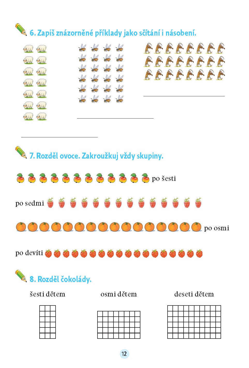 Matematika v malíčku pro 3. třídu