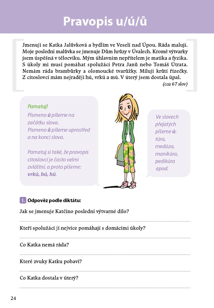 Diktáty trochu jinak pro 5. třídu ZŠ