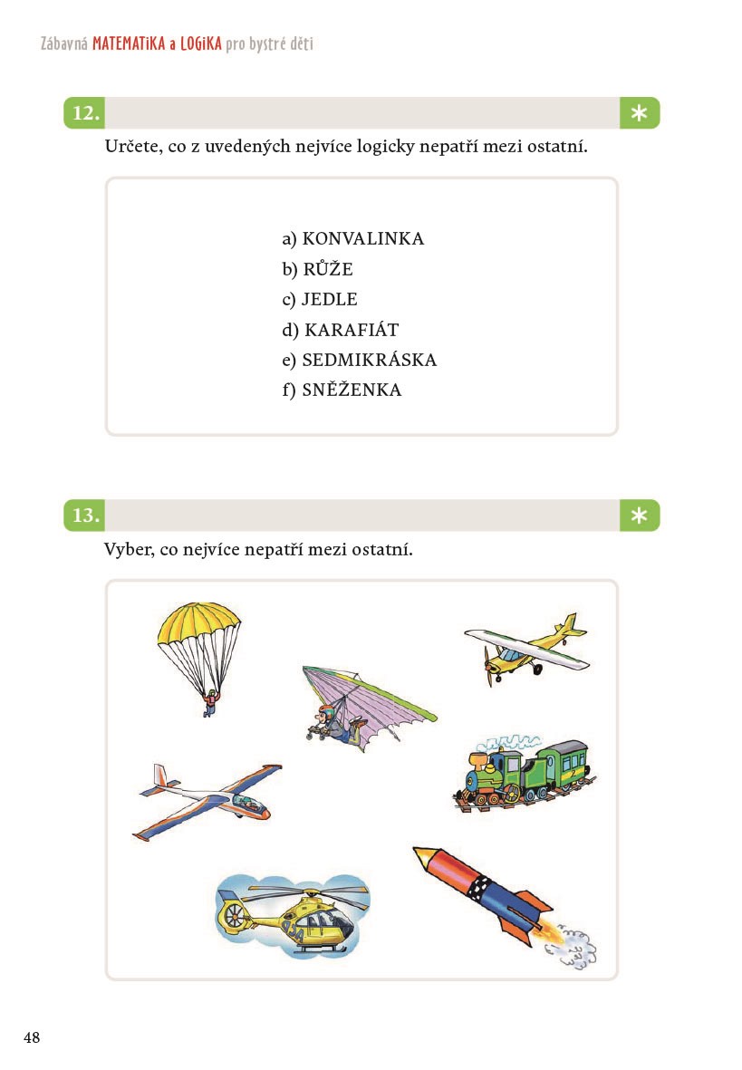 Zábavná matematika a logika pro bystré děti 2