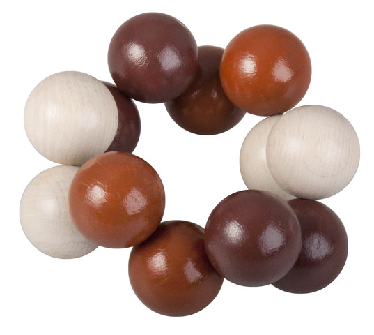 Hlavolam hnědopřírodní kuličky