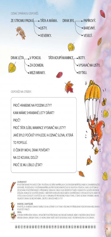 Čítanka – velká tiskací písmena