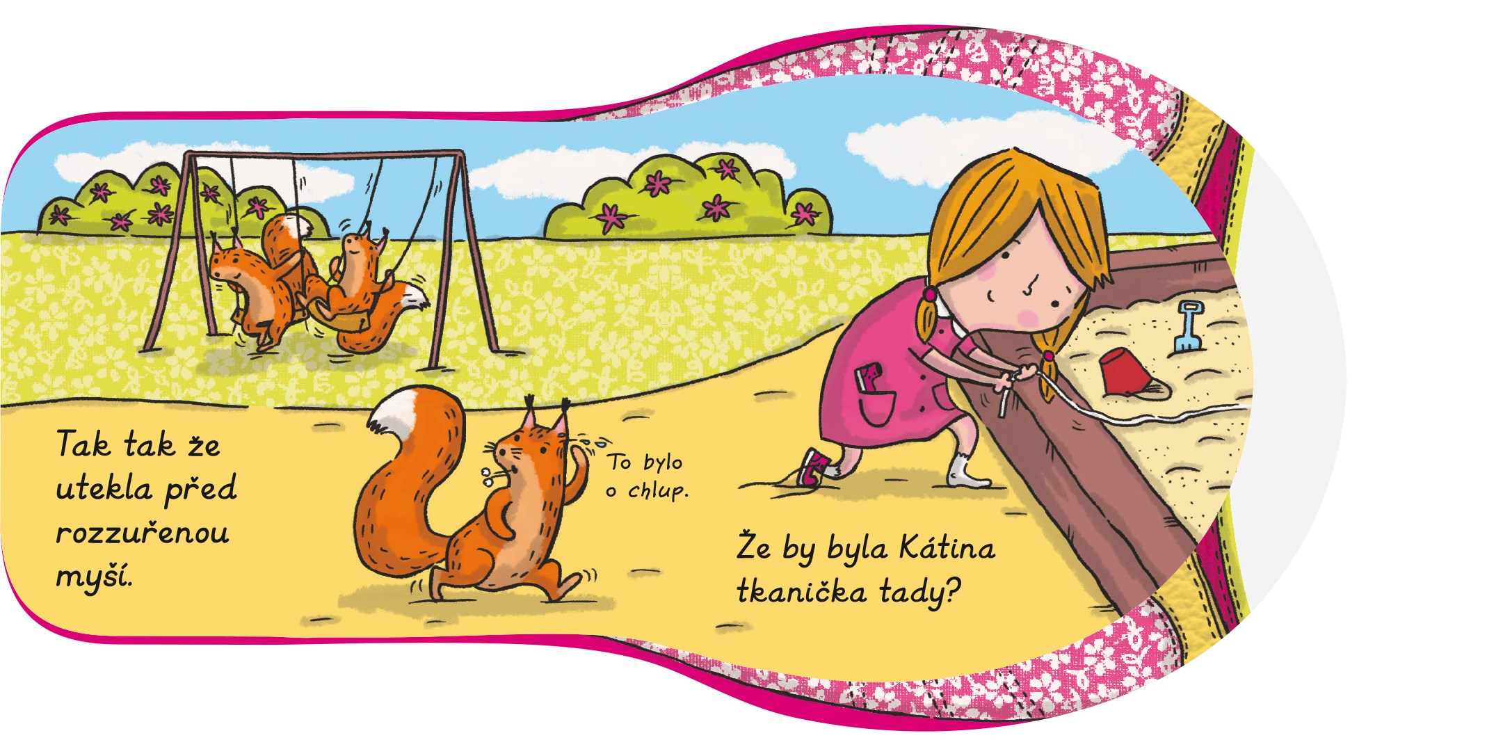Jak se Káťa naučila zavazovat tkaničku