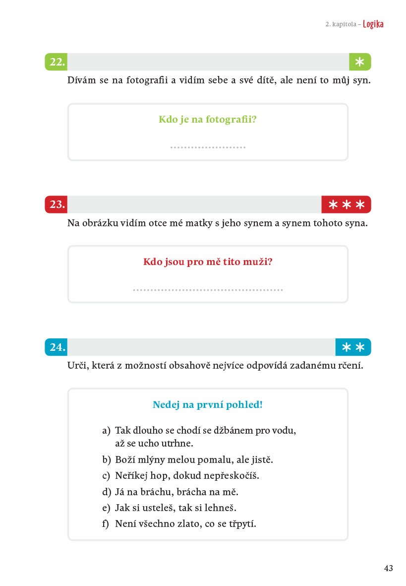 Zábavná matematika a logika pro bystré děti