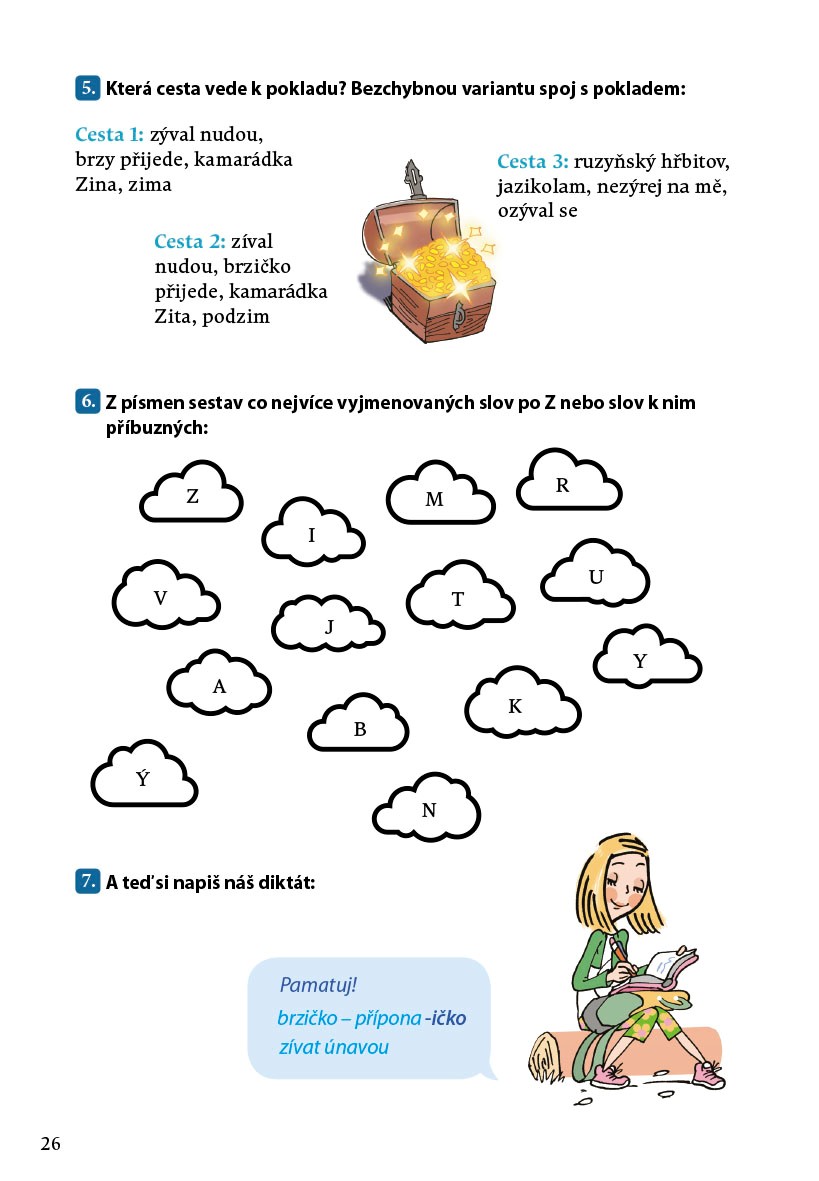 Diktáty trochu jinak pro 3. a 4. třídu