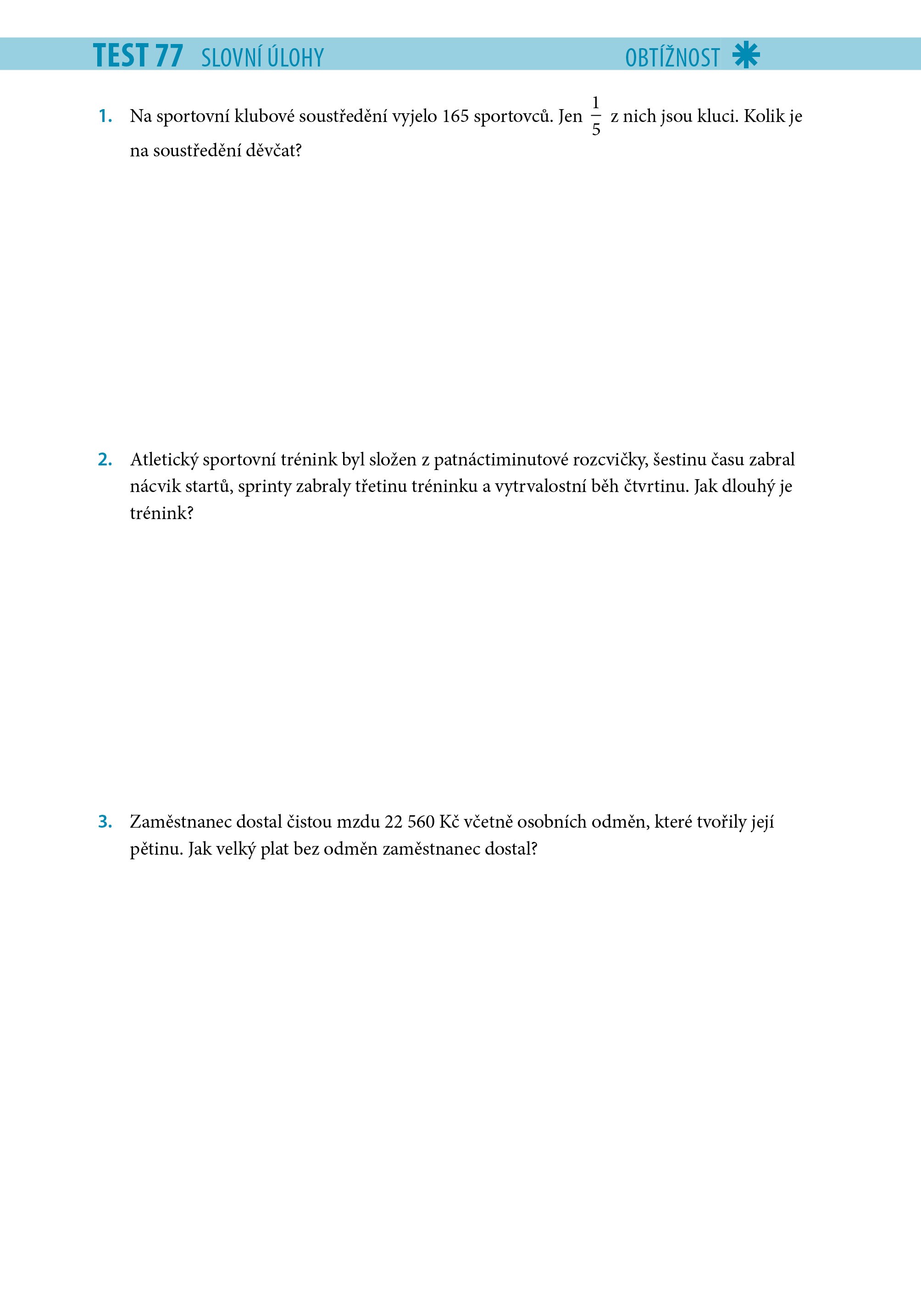 Desetiminutovky - Zlomky