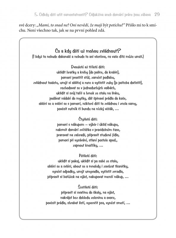 Mámo, už to zvládnu samo!