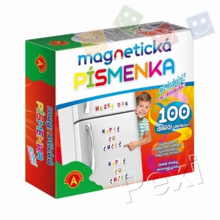 Magnetická písmenka - na lednici 